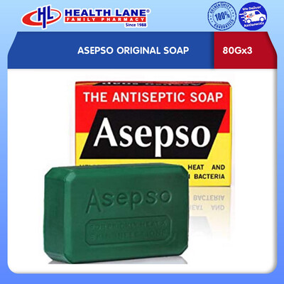 ASEPSO ORIGINAL SOAP 80Gx3